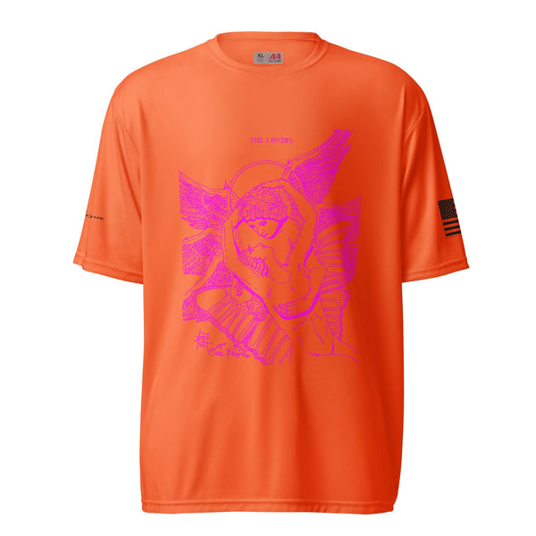 sovereignarm.com Safety Orange / S The Lovers Eros and Psyche Hott Pink!! Unisex performance crew neck t-shirt