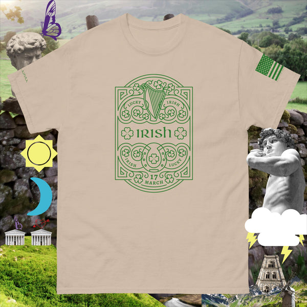 sovereignarm.com Sand / S Irish Luck Men's classic tee