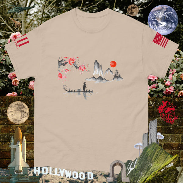 sovereignarm.com Sand / S Solar Cherry Blossom V1.1 Men's classic tee