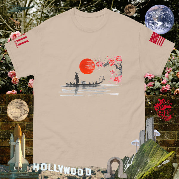 sovereignarm.com Sand / S Solar Cherry Blossoms v1.3 Men's classic tee