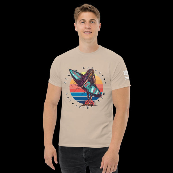 sovereignarm.com Sand / S Surf Art V.12 Men's classic tee