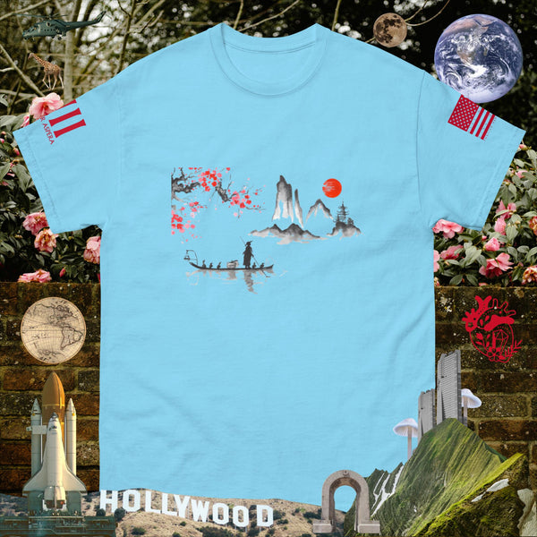 sovereignarm.com Sky / S Solar Cherry Blossom V1.1 Men's classic tee