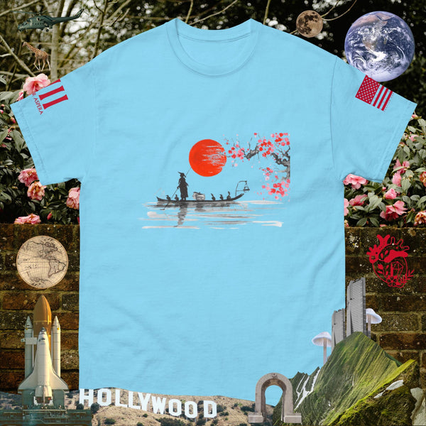 sovereignarm.com Sky / S Solar Cherry Blossoms v1.3 Men's classic tee