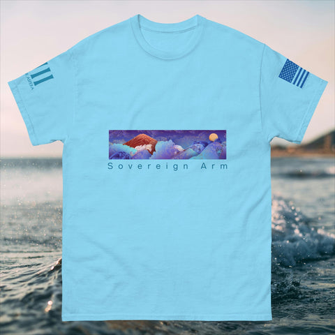 sovereignarm.com Sky / S Solar Wave Men's classic tee