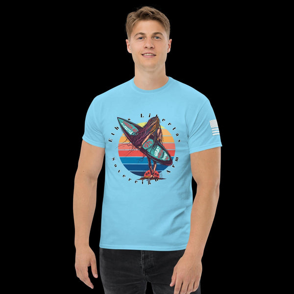 sovereignarm.com Sky / S Surf Art V.12 Men's classic tee