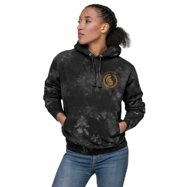 sovereignarm.com Sovereign Arm Seal Unisex Champion tie-dye hoodie