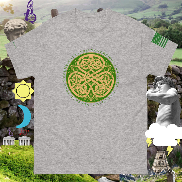 sovereignarm.com Sport Grey / S Irish luck Celtic Knot Men's classic tee