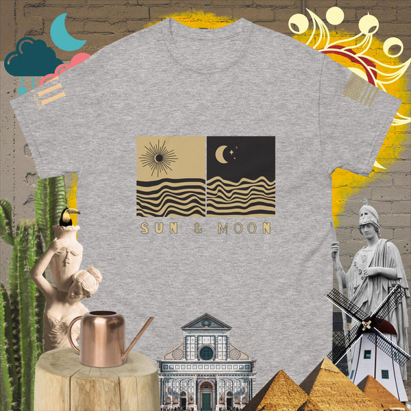 sovereignarm.com Sport Grey / S Sun & Moon Solar Waves Men's classic tee