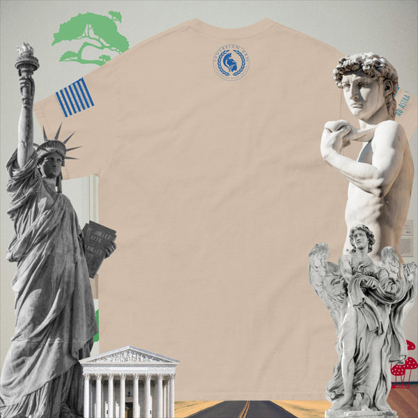 sovereignarm.com The Creation of Adam Solar Light  Men's classic tee