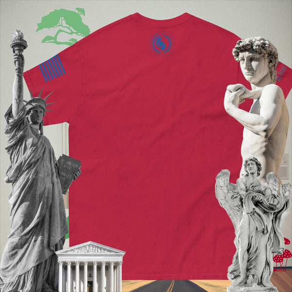 sovereignarm.com The Creation of Adam Solar Light  Men's classic tee