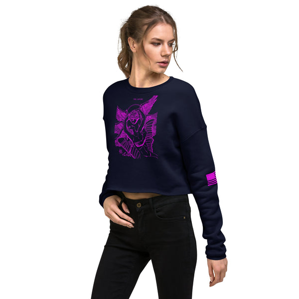 sovereignarm.com The Lovers, Eros and Psyche Crop Sweatshirt