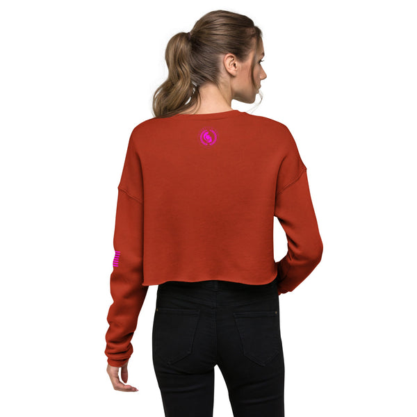 sovereignarm.com The Lovers, Eros and Psyche Crop Sweatshirt