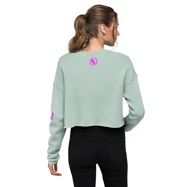 sovereignarm.com The Lovers, Eros and Psyche Crop Sweatshirt