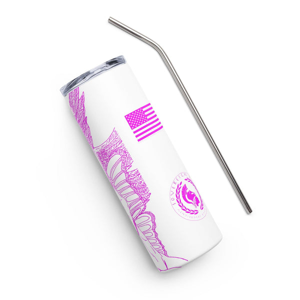 sovereignarm.com The Lovers Eros and Psyche Hott Pink Stainless steel tumbler