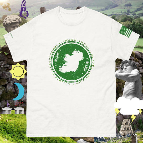 sovereignarm.com White / S Irish luck Ireland Men's classic tee