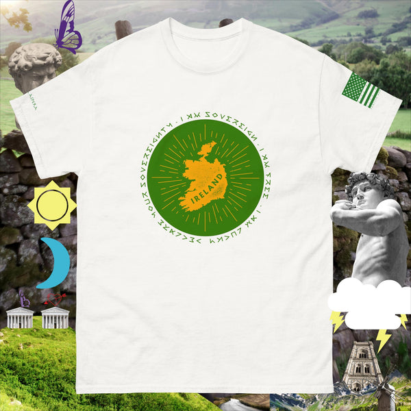 sovereignarm.com White / S Irish Luck Ireland V1.5 Men's classic tee