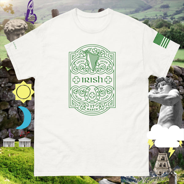 sovereignarm.com White / S Irish Luck Men's classic tee