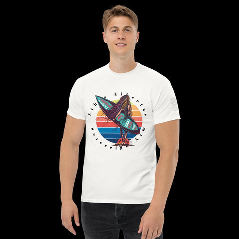 sovereignarm.com White / S Surf Art V.12 Men's classic tee