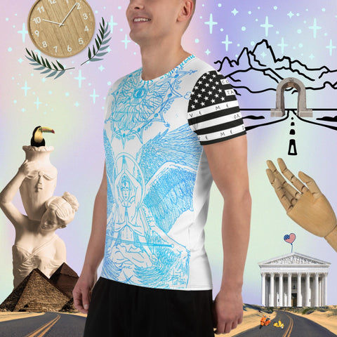 sovereignarm.com XS The Emperor IV, All-Over Print Men's Athletic T-shirt