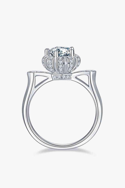 Trendsi Eros and Psyche Valentines 1 Carat Moissanite 925 Sterling Silver Ring