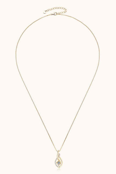 Trendsi Moissanite 925 Sterling Silver Necklace