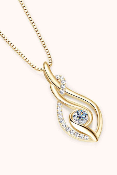 Trendsi Moissanite 925 Sterling Silver Necklace