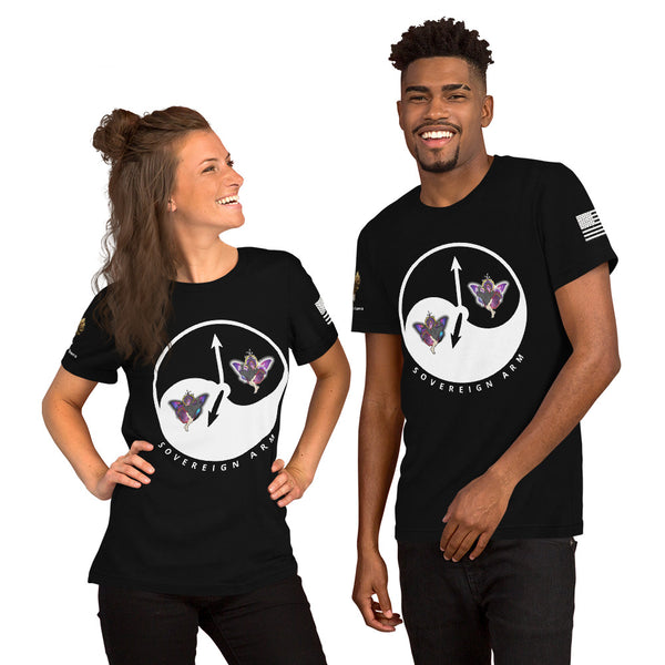 Grim Yin Yang v1.0 Unisex t-shirt