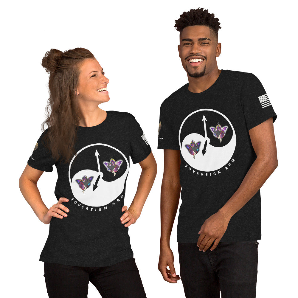 Grim Yin Yang v1.0 Unisex t-shirt