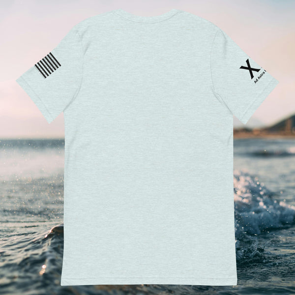 Happiness comes in waves surf art Unisex t-shirt