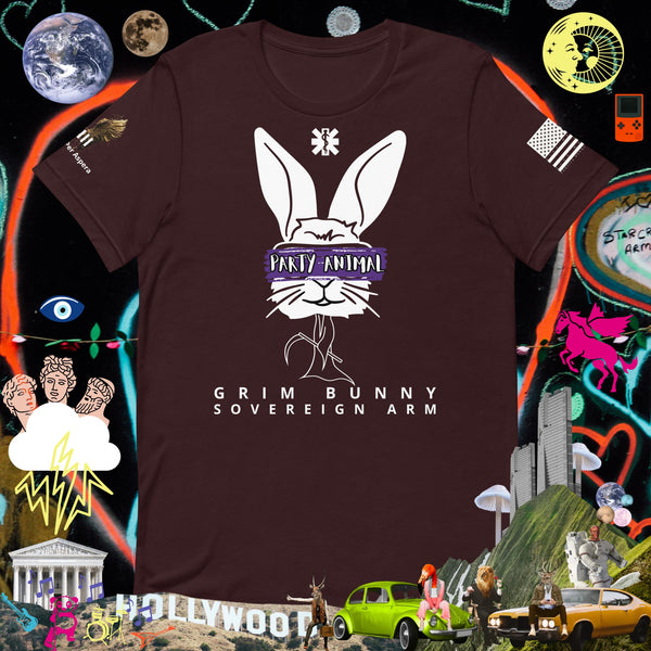 Grim Bunny Unisex t-shirt