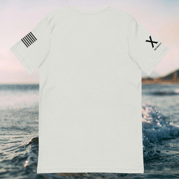 Suf Board cross Unisex t-shirt