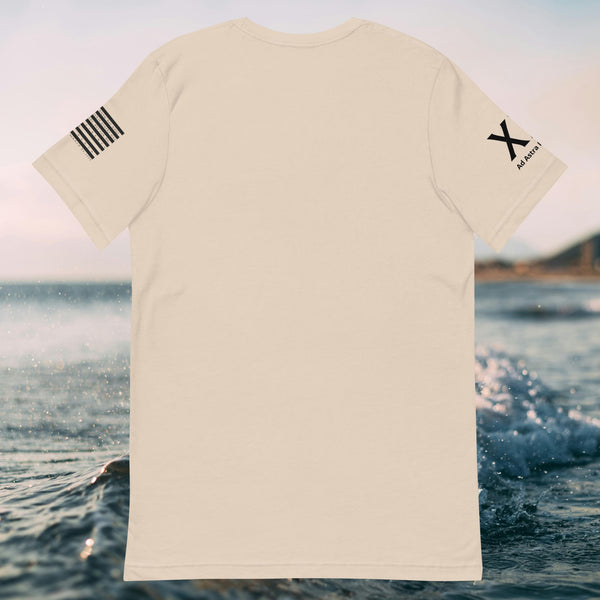 Suf Board cross Unisex t-shirt