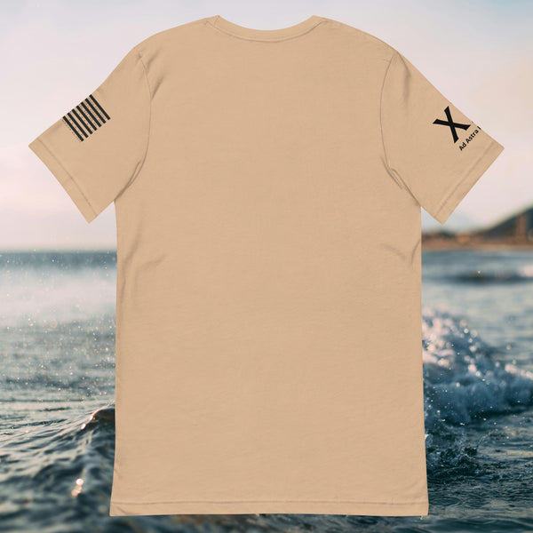 Suf Board cross Unisex t-shirt