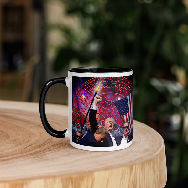 Cosmic Trump Sovereign arm Mug with Color Inside