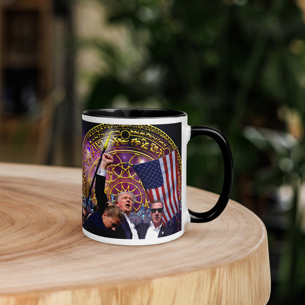 Cosmic Trump Sovereign arm Mug with Color Inside