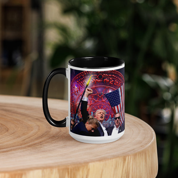 Cosmic Trump Sovereign arm Mug with Color Inside