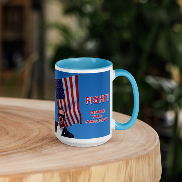 Trump Sovereign Arm Mug with Color Inside