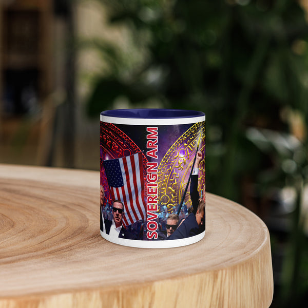 Cosmic Trump Sovereign arm Mug with Color Inside