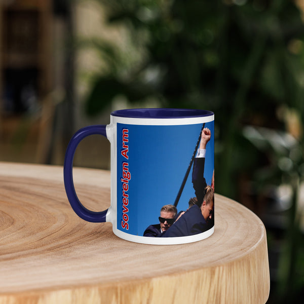 Trump Sovereign Arm Mug with Color Inside