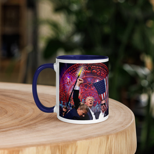 Cosmic Trump Sovereign arm Mug with Color Inside