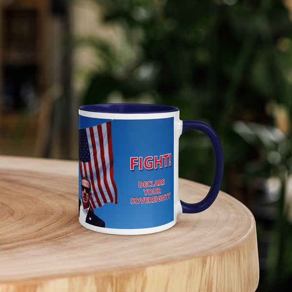 Trump Sovereign Arm Mug with Color Inside