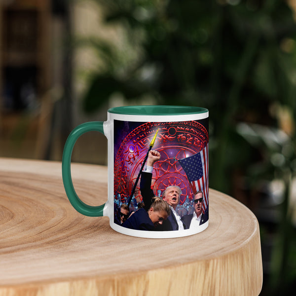 Cosmic Trump Sovereign arm Mug with Color Inside