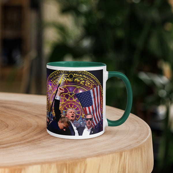 Cosmic Trump Sovereign arm Mug with Color Inside