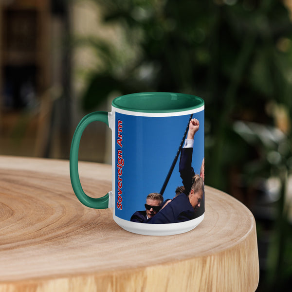 Trump Sovereign Arm Mug with Color Inside