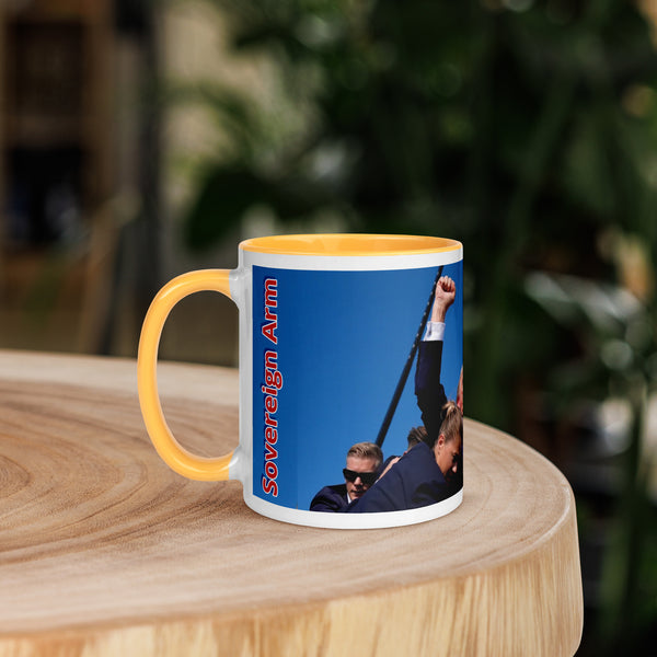 Trump Sovereign Arm Mug with Color Inside