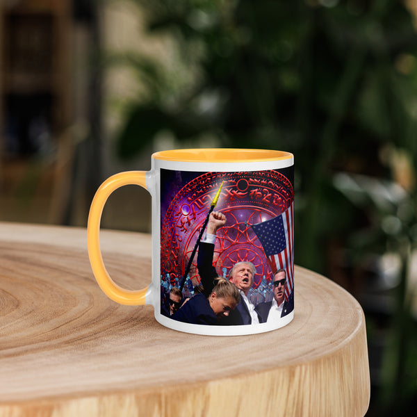 Cosmic Trump Sovereign arm Mug with Color Inside