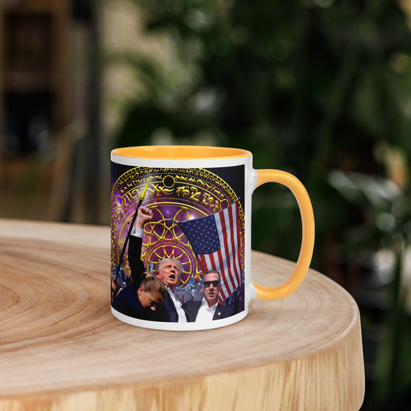 Cosmic Trump Sovereign arm Mug with Color Inside