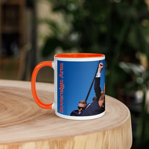 Trump Sovereign Arm Mug with Color Inside