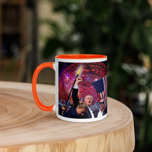 Cosmic Trump Sovereign arm Mug with Color Inside