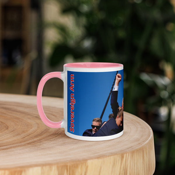 Trump Sovereign Arm Mug with Color Inside